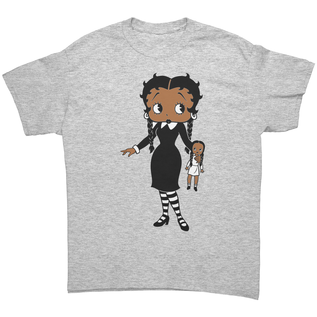 Halloween_Shirt_Betty_Boop_Tshirt_Wedn_Ash_Grey_Front_Mockup.png