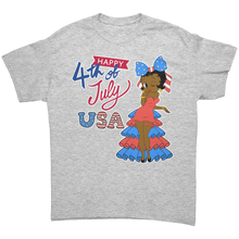 Load image into Gallery viewer, Happy_4th_of_July_Shirt_Betty_Boop_Black_Ash_Grey_Front_Mockup.png
