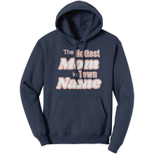 Load image into Gallery viewer, Hottest Mom Hoodie, Personalized Mom Hoodie With Names, Custom Hoodie, Personalized Gift For Mom Sweater Christmas Gifts, Christmas Hoodie
