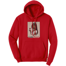 Load image into Gallery viewer, I_Am_Loved_Hoodie_Valentines_Womens_Hoo_Red_Front_Mockup.png
