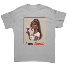 Load image into Gallery viewer, I_Am_Loved_Shirt_Valentines_Womens_Tshi_Sport_Grey_Front_Mockup.png
