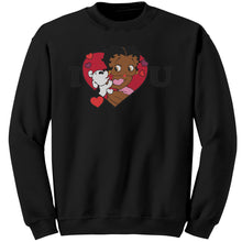 Load image into Gallery viewer, I Love You Betty Boop Sweatshirt, I Love You Sweatshirt, Christmas Gift for Her, Betty Boop Womens Sweatshirt Gift, Christmas Sweater Gift
