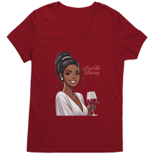Load image into Gallery viewer, Im_The_Priority_Vneck_Cute_Valentines__Classic_Red_Mockup.png
