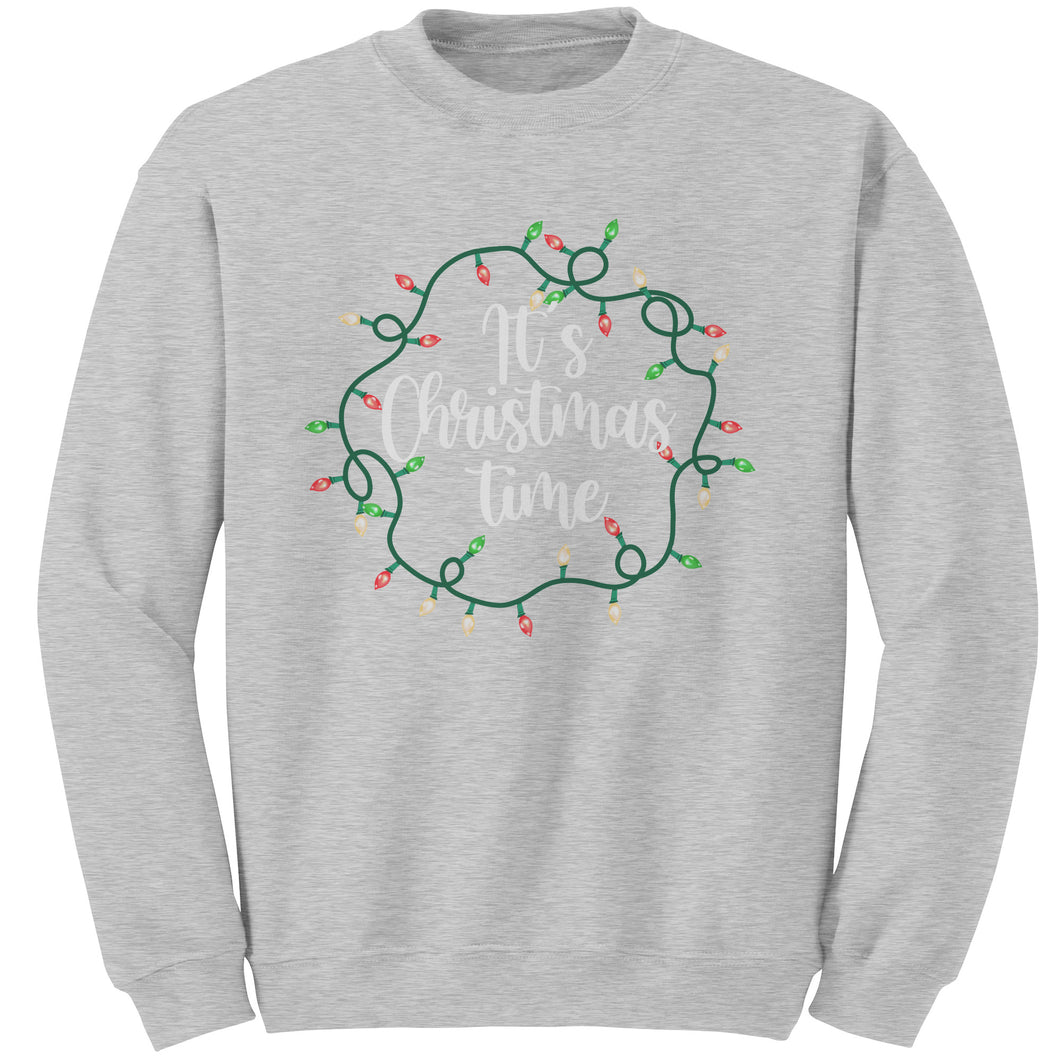 It's Christmas Time Sweatshirt, Merry Christmas Sweatshirt, Cute Christmas Sweatshirt, Christmas Present, Christmas Gifts, Black Friday Sale