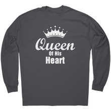 Load image into Gallery viewer, King_of_Her_Heart_Shirt_Queen_of_His_Hea_Charcoal_Mockup.png
