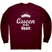 Load image into Gallery viewer, King_of_Her_Heart_Shirt_Queen_of_His_Hea_Maroon_Mockup.png

