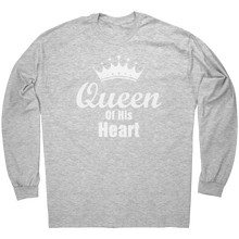 Load image into Gallery viewer, King_of_Her_Heart_Shirt_Queen_of_His_Hea_Sport_Grey_Mockup.png
