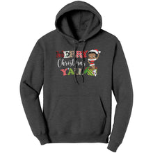 Load image into Gallery viewer, Merry Christmas You All Hoodie, Christmas Hoodie, Betty Boop Hoodie, Christmas Gifts Her, Betty Boop Sweater, Cute Christmas Womens Hoodie
