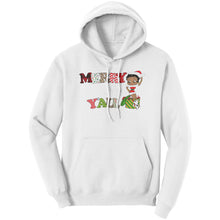 Load image into Gallery viewer, Merry Christmas You All Hoodie, Christmas Hoodie, Betty Boop Hoodie, Christmas Gifts Her, Betty Boop Sweater, Cute Christmas Womens Hoodie
