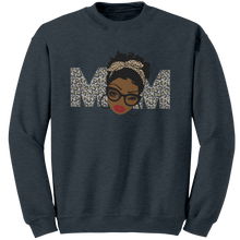 Load image into Gallery viewer, Mom_Sweatshirt_Mama_Sweatshirt_Mom_Lif_Dark_Heather_Mockup.png
