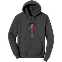 Load image into Gallery viewer, Music_Lover_Iconic_Style_Betty_Boop_Hood_Dark_Heather_Front_Mockup.png
