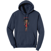 Load image into Gallery viewer, Music_Lover_Iconic_Style_Betty_Boop_Hood_Navy_Front_Mockup.png
