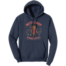 Load image into Gallery viewer, Music_Lover_Iconic_Style_Betty_Boop_Hood_Navy_Front_Mockup.png
