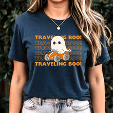 Load image into Gallery viewer, Comfort Colors Traveling Boo Shirt, Cute Halloween Shirt, Spooky Season Shirt, Trick or Treat Shirt, Halloween Gift, Ghost Shirt, Unsex Tee

