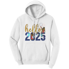 Load image into Gallery viewer, New Year Hoodie, Hello 2025 Hoodie, Betty Boop Hoodie, Happy New Year Hoodie, New Year Womens Hoodie, Holiday Gift, Christmas Gift For Her
