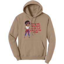 Load image into Gallery viewer, Raising_Legend_Mom_Womens_Hoodie_Cute_B_Sand_Front_Mockup.png
