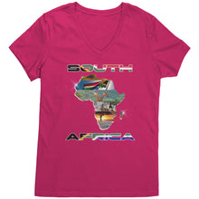 Load image into Gallery viewer, Safari Vneck Shirt, South Africa Vneck Shirt, Africa Tour Shirt Safari Zoo Vneck Shirt Vacation Shirt African Safari Zoo Shirt, Travel Gifts

