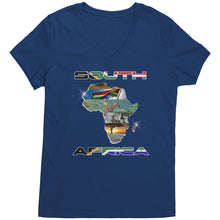 Load image into Gallery viewer, Safari Vneck Shirt, South Africa Vneck Shirt, Africa Tour Shirt Safari Zoo Vneck Shirt Vacation Shirt African Safari Zoo Shirt, Travel Gifts
