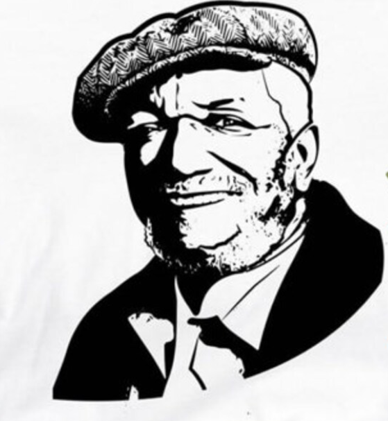 Sanford and Son (Red Foxx) Crew Neck White T-Shirt