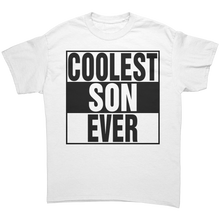 Load image into Gallery viewer, Son_Shirt_Coolest_Son_Ever_Shirt_Son_T_White_Front_Mockup.png
