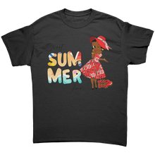 Load image into Gallery viewer, Sweet_Summer_Shirt_Betty_Boop_Summer_Ts_Black_Front_Mockup.png
