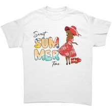 Load image into Gallery viewer, Sweet_Summer_Shirt_Betty_Boop_Summer_Ts_White_Front_Mockup.png
