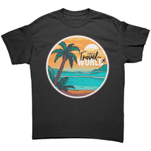 Load image into Gallery viewer, Travel Shirt, Lets Travel the World Shirt, World Traveler Shirt, Gift for Traveler Tshirt, Vacation Shirt, Adventure Shirt, Souvenir Gift
