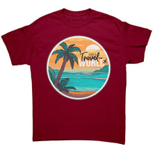 Load image into Gallery viewer, Travel Shirt, Lets Travel the World Shirt, World Traveler Shirt, Gift for Traveler Tshirt, Vacation Shirt, Adventure Shirt, Souvenir Gift
