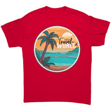 Load image into Gallery viewer, Travel Shirt, Lets Travel the World Shirt, World Traveler Shirt, Gift for Traveler Tshirt, Vacation Shirt, Adventure Shirt, Souvenir Gift
