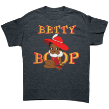 Load image into Gallery viewer, Vintage_Betty_Boop_Shirt_Retro_Betty_Bo_Dark_Heather_Mockup.png
