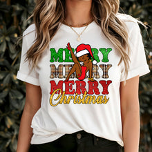 Load image into Gallery viewer, Christmas Betty Boop Shirt, Merry Christmas Shirt, Betty Boop Tshirt Christmas Gifts, Cute Betty Boop Gift, Betty Boop Christmas Tshirt
