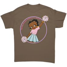 Load image into Gallery viewer, Womens_Easter_Shirt_Betty_Boop_Shirt_H_Brown_Savana_Front_Mockup.png
