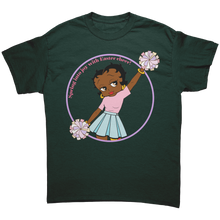 Load image into Gallery viewer, Womens_Easter_Shirt_Betty_Boop_Shirt_H_Forest_Green_Mockup.png
