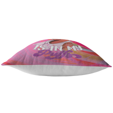Load image into Gallery viewer, The Power is in your Puff Pillow (Pink)
