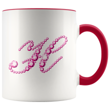 Load image into Gallery viewer, Initial H | Monogram Coffee Mug | Custom Letter Mug | Bling Style | Initial Letter Cup
