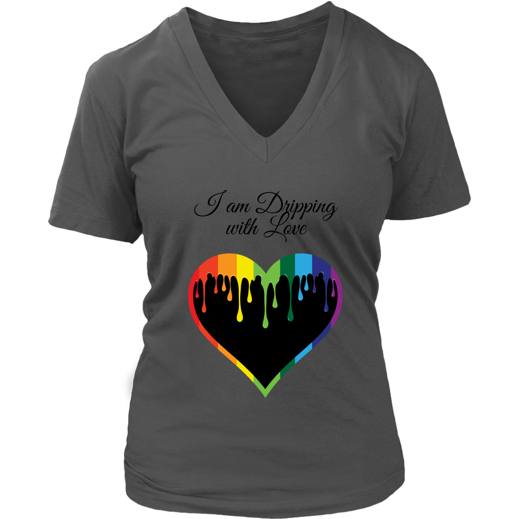 I'm Dripping with Love Valentines Day Short Sleeve T-Shirt