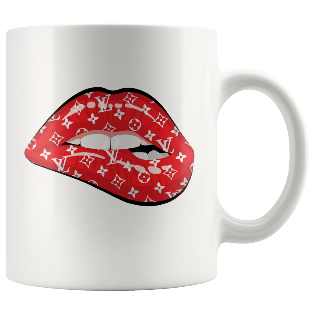 Red Luxe Lips Mug