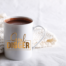 Load image into Gallery viewer, Goal Digger 15 oz Mug | Motivation | Inspiration | Affirmation | Coffee Mug | Gifts for Her
