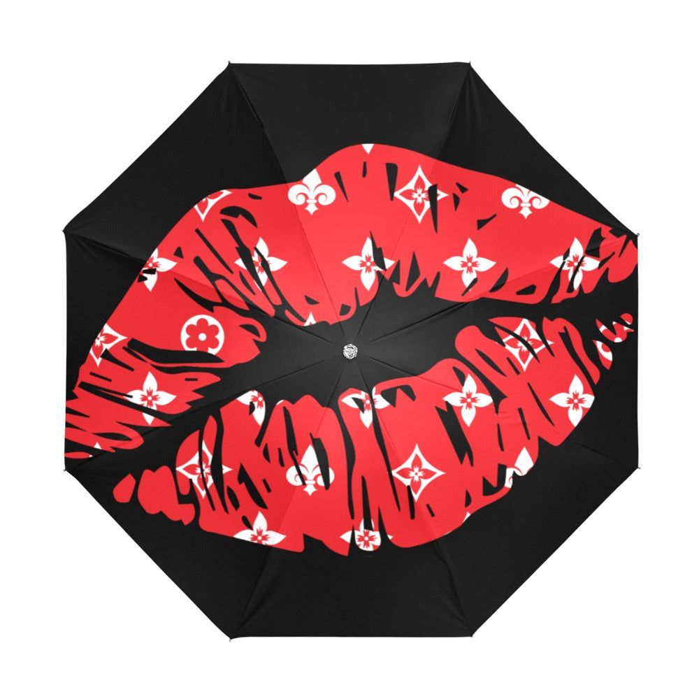 Red Fashion Lips | Umbrella | Gifts for Her