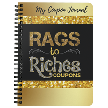 Load image into Gallery viewer, Rags to Riches Coupon Journal

