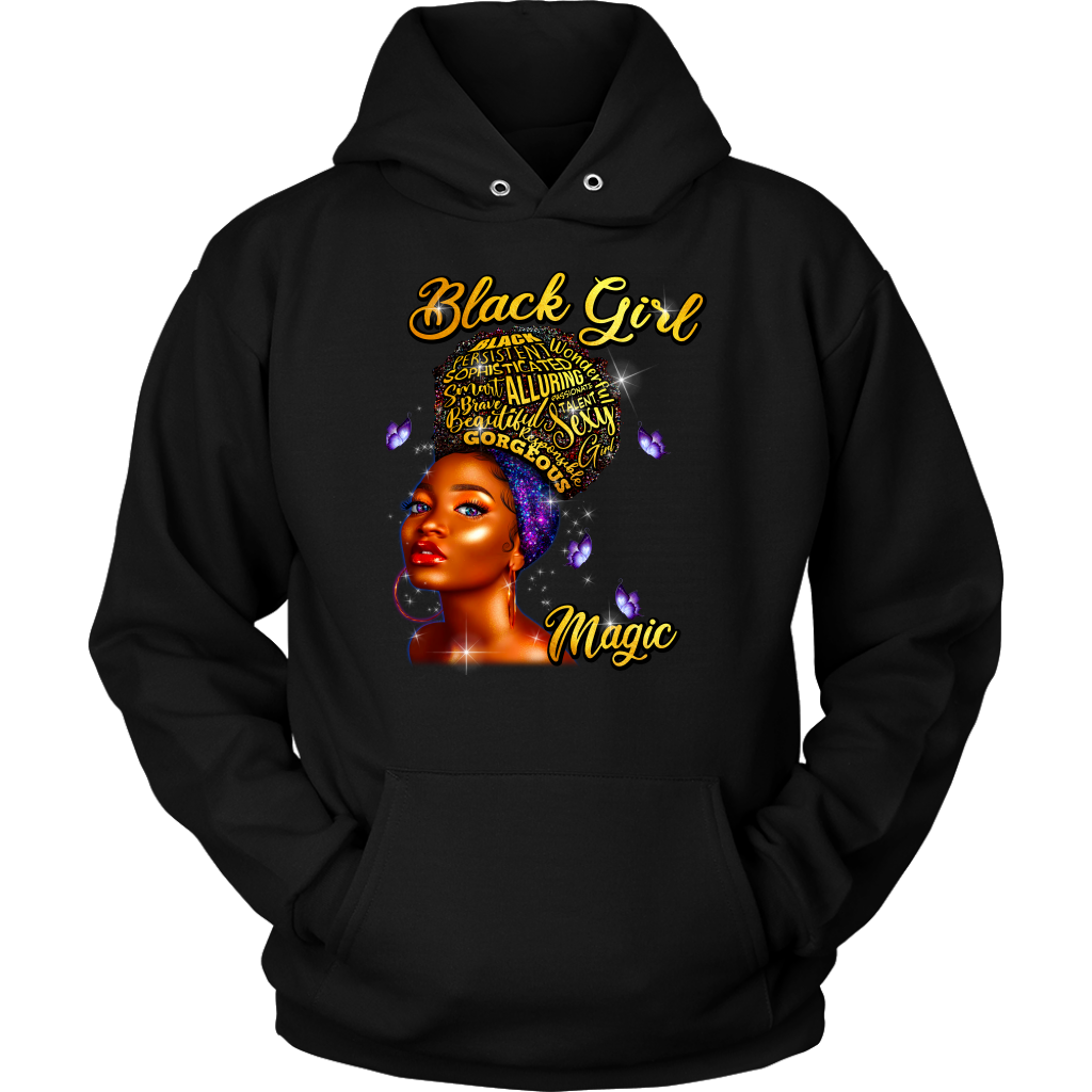 Black Girl Magic (Gold Hoodie)
