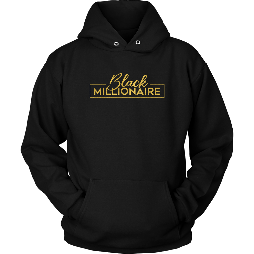 Black Millionaire | Hooded Sweatshirt | Gifts for Her | Girl Boss | Entrepreneur