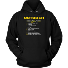 Load image into Gallery viewer, October Girl | Birthday Hoodie | Queens are Born In October | Birthday Hoodie
