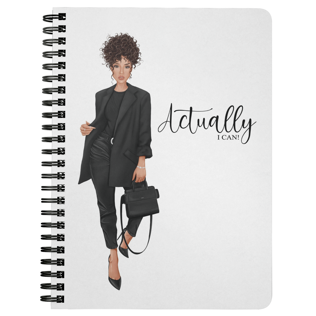 Actually I Can | Motivation | Inspire | Affirmation | Boss Lady | Journal