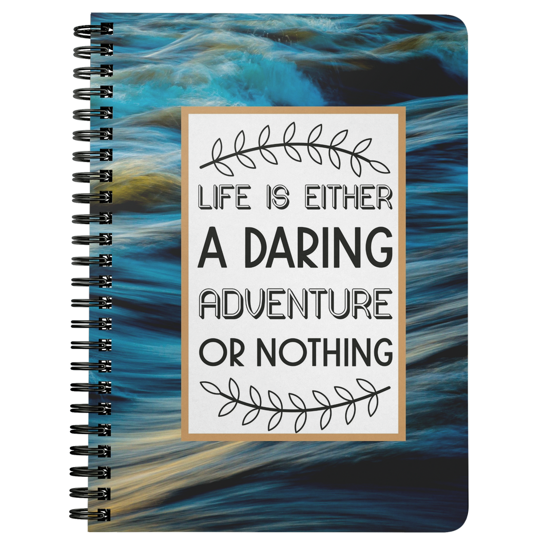 Life is a Adventure | Travel Notebook | Travel the World | Travel Journal