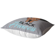 Load image into Gallery viewer, Black Princess (Blue Pillow)
