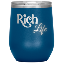Load image into Gallery viewer, Rich Life Wine Tumbler | Drinks for Her
