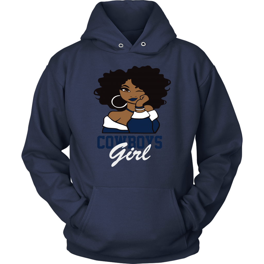 Cowboys Girl | Hooded Sweatshirt | NFL Football Hoodie