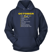 Load image into Gallery viewer, October Girl | Birthday Hoodie | Queens are Born In October | Birthday Hoodie
