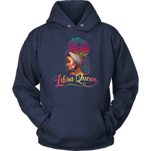 Load image into Gallery viewer, Libra Queen | Birthday Hoodie | Gifts for Her | October Birthday | Zodiac
